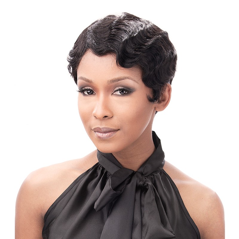 HH FINGER ROLL - 100% HUMAN HAIR WIGS - WIG